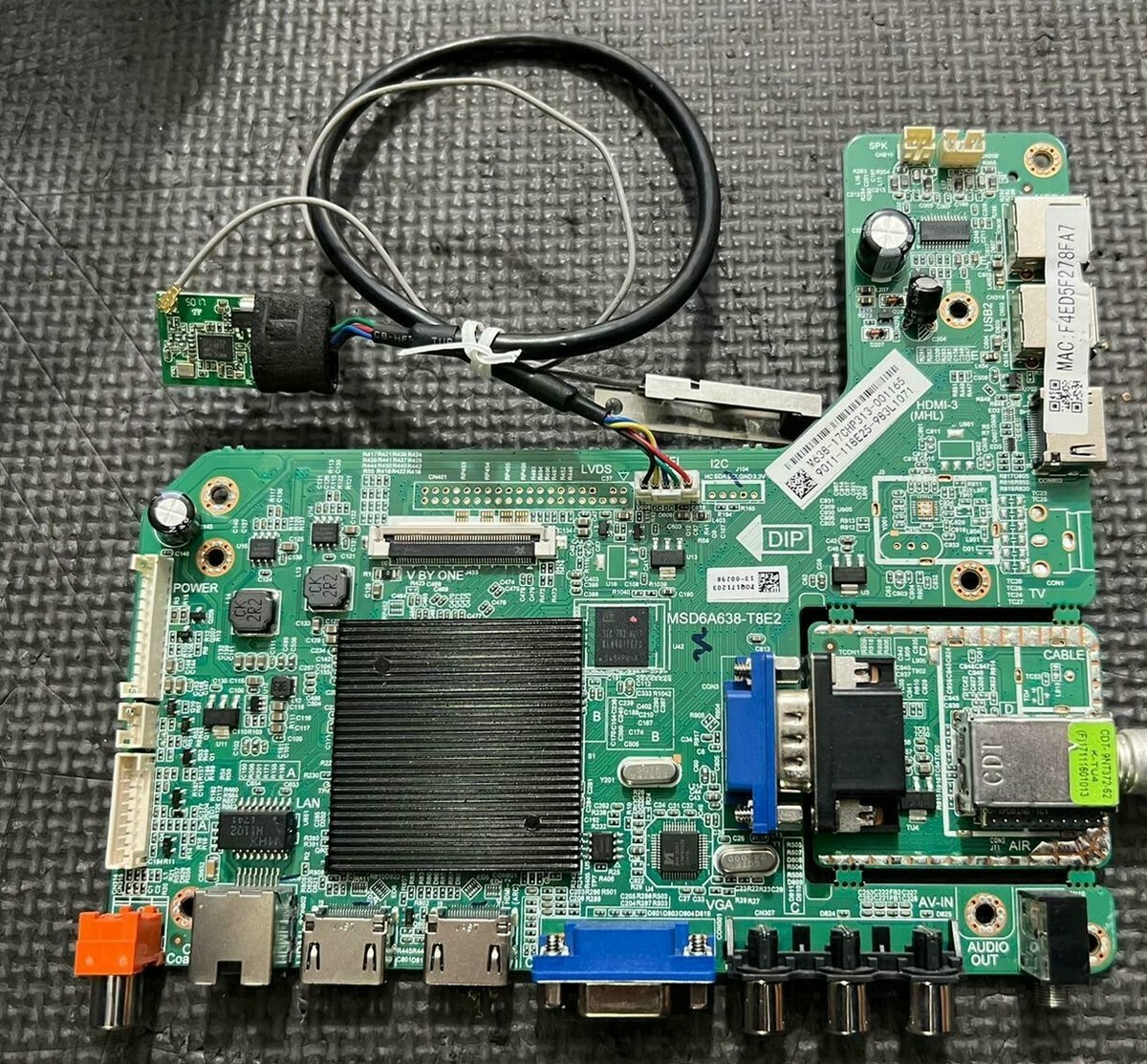 Original MSD6A638-T8E2 TV Main Borad FOR PHILIPS 50PUT6002/98 | eBay