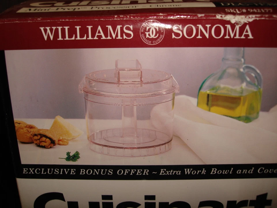 NEW Cuisinart DLC-1SS (1EBC) W/2-2.6 Cups Mini-Prep Processor Stainless Steel - Image 4 of 4