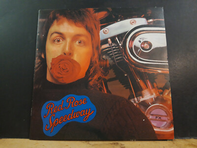 PAUL McCARTNEY & WINGS  Red Rose Speedway LP  UK 1st  complete  w/booklet   EX !