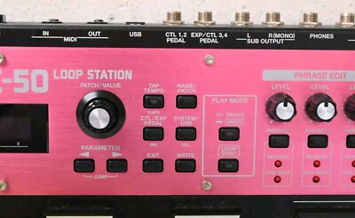 BOSS RC-50 Loop Station Looper Guitar Effects Pedal AM / NO