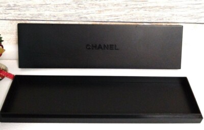 Chanel 2Pencil and Ruler(16cm) Pen Case Set Novelty w/Box Limited