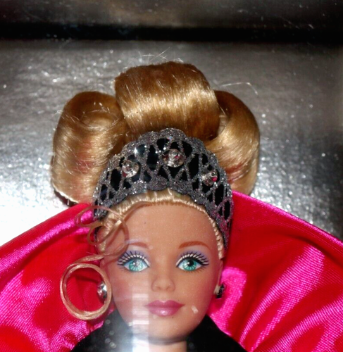 NUEVO EN CAJA 1998 HAPPY HOLIDAYS BARBIE EDICIÓN ESPECIAL NAVIDAD ROSA ESTOLA ENVOLTURA - ¡BUENO! - Imagen 3 de 13
