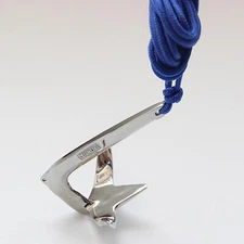 Boat Anchor Marine Grade Use in Variety of Sea Beds Polished Fits for Kayak