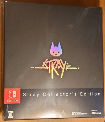Switch Stray Collector Edition +Mini figure Book etc 2024 Japan sub English DHL