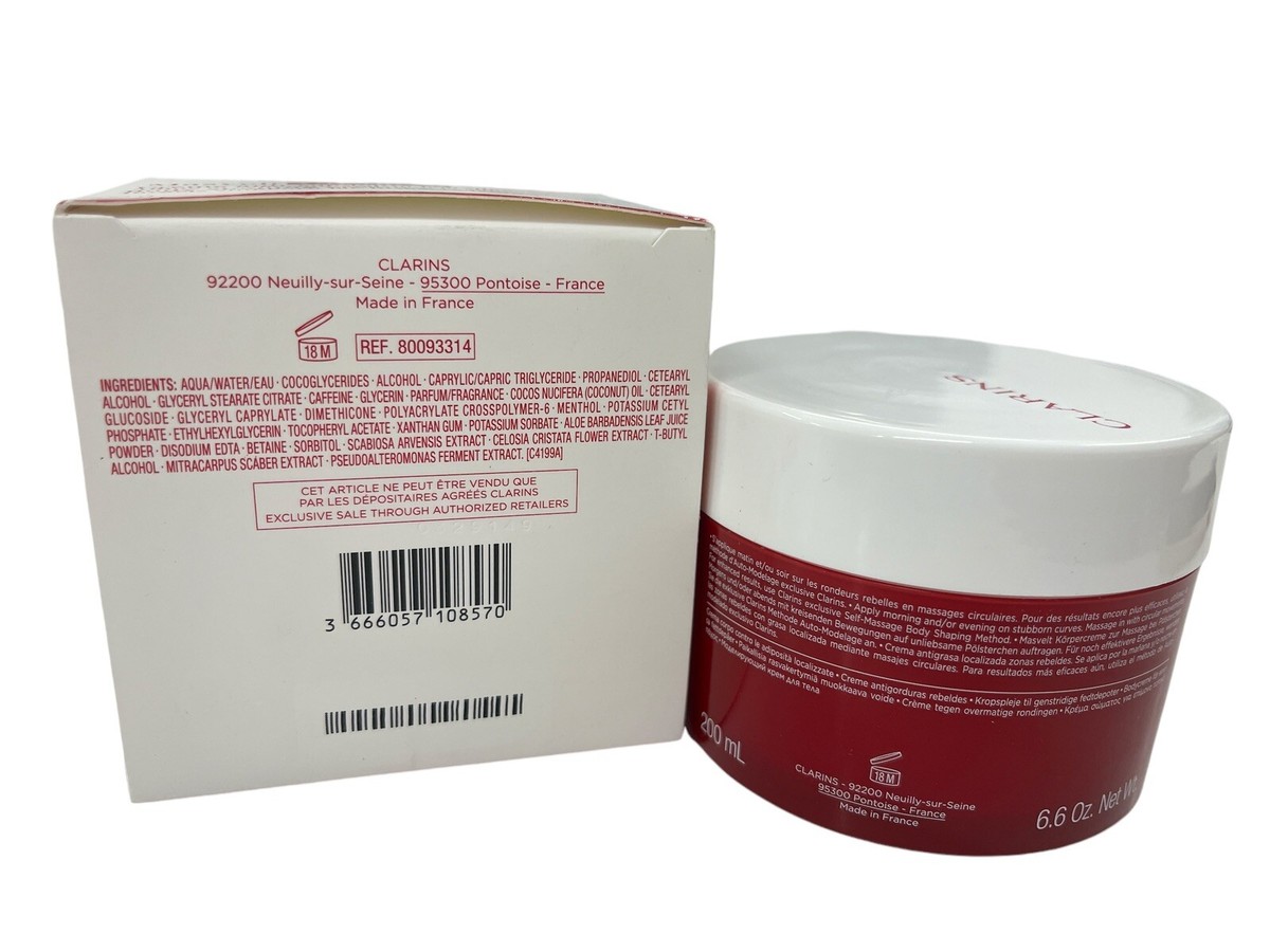 Clarins Masvelt Advanced Body Shaping Cream 200 g./ 6.6 oz. New