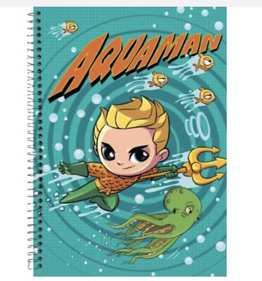 DC  Super Friends Coil  Notebook  1 ct    60 Sheets / 120 Pages     5  X  7 