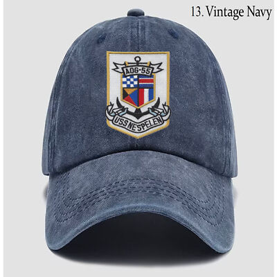 Custom Personalization Embroidery Hat AOG-55 USS Nespelen, Veteran Cap,Gift Idea