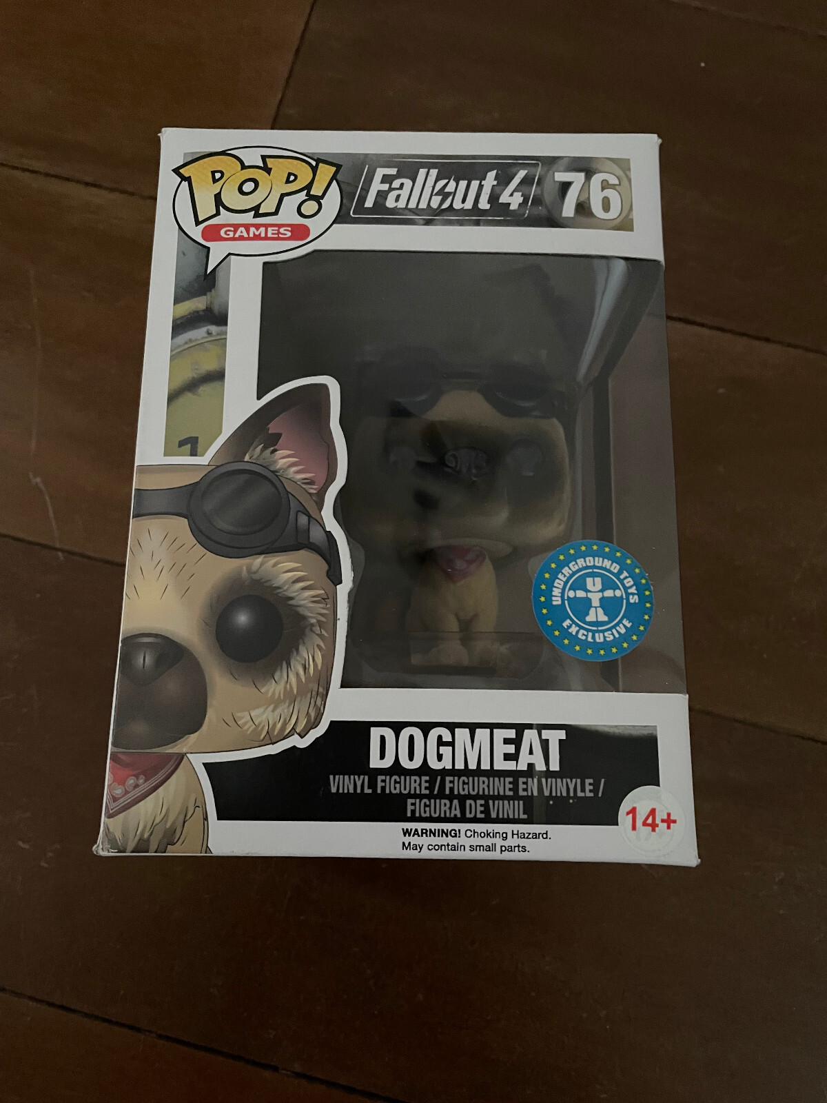 Figurine Pop Funko Dogmeat Flocked #76 Fallout pour décorer votre bureau de gamer