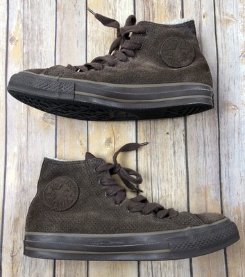 womens fur lined converse