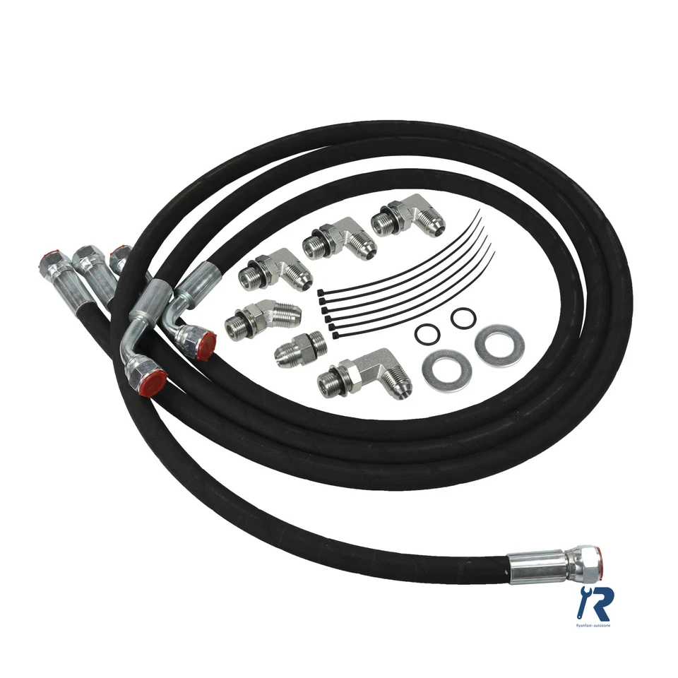 NUEVO Kit de líneas/mangueras de enfriador de transmisión apto para Chevy/GMC 6,6 L 2006-2010 Foto 2 de 4