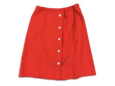 VINTAGE CATALINA SPORTSWEAR RED CREPE SKORT 11/12