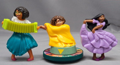 McDonalds Disney Encanto Lot of 3 Toys Camilo Mirabel Isabela Chispi.