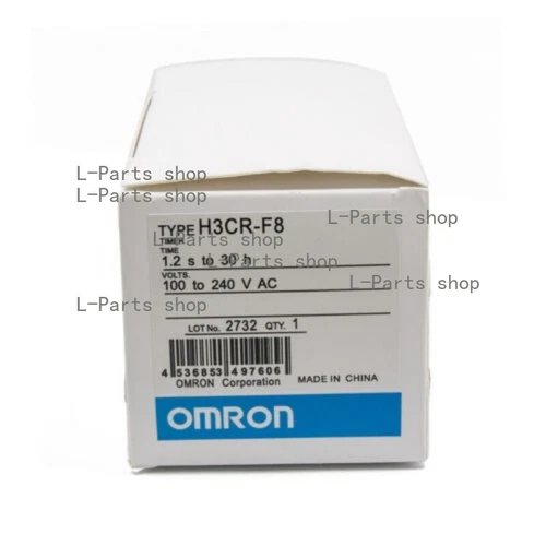 1PC Omron H3CR-F8 Timer 100-240VAC H3CRF8 In box Brand new Free shipping
