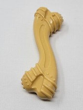 6" Nylabone Power Chew Dog Bone Tough Chew Swirl Beige Twist 4.6 oz unused