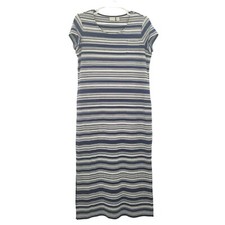 Zenergy by Chico's Women's Laurel Striped Maxi Dress Size 2