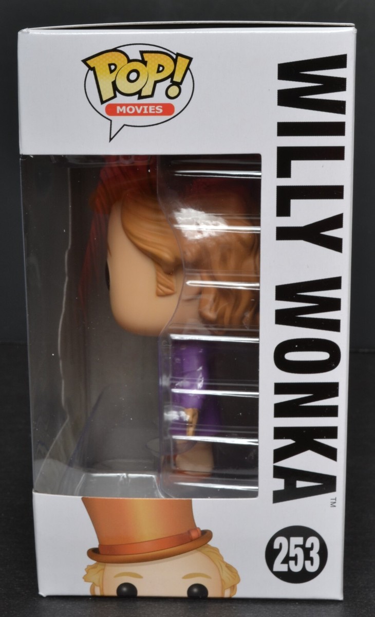 Funko Pop 'Movies' WILLY WONKA Vinyl Figure #253 New NRFB