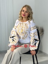 Ukraininan EMBROIDERED national blouse Vyshyvanka Bird