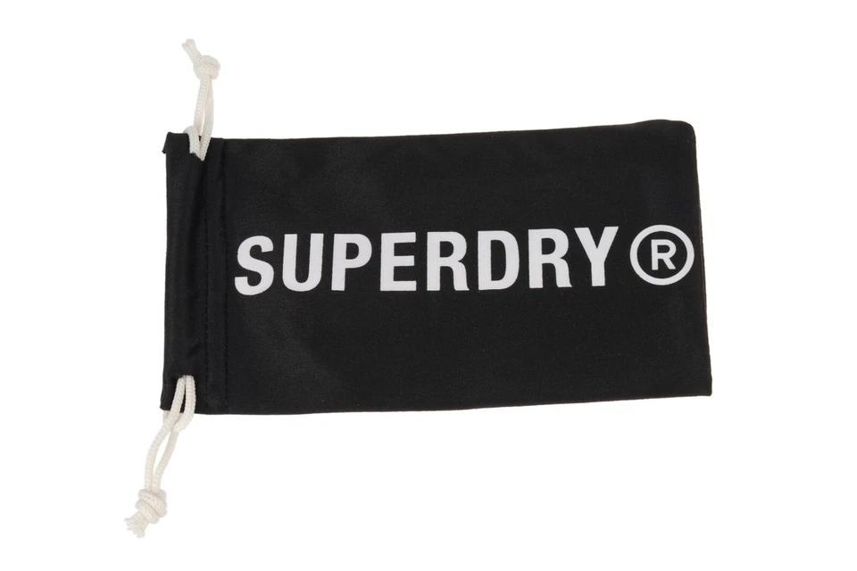 Lunettes De Soleil Superdry Shockwave 189 Caoutchouté Bleu/Violet Miroir Bleu - Photo 4/4