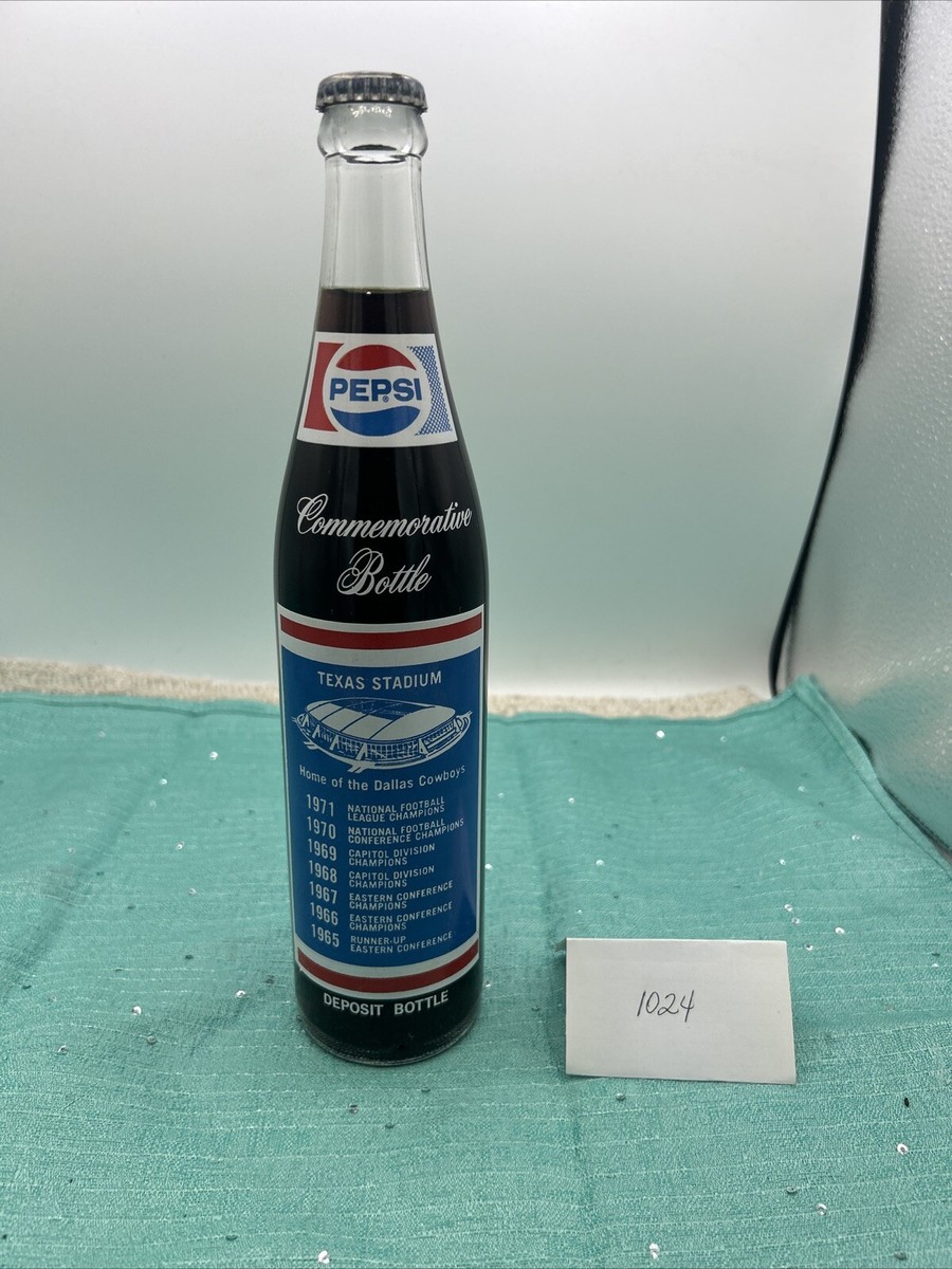 VINTAGE PEPSI COLA SALUTES 1971 NFL WORLD CHAMPS DALLAS COWBOYS | eBay