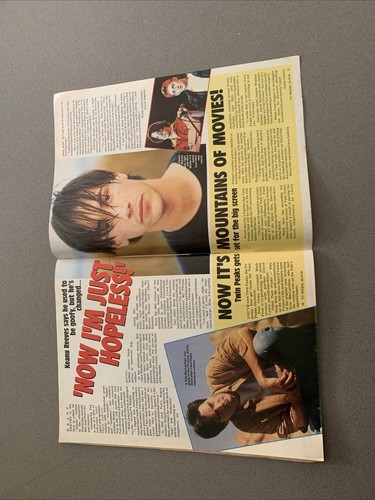 ACP, John Travolta, The Flying Doctors Poster, Prince Keanu Reeves - TV Week ‘91 - Picture 12 of 13