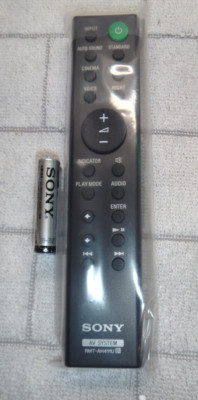 GENUINE Sony Remote Control RMT-AH411U + BATTERIES