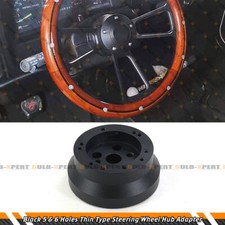 Black 5 6 Holes Steering Wheel Hub Adapter For Gm Chevy Flaming River Ididit Black 5 6 Holes Steering Wheel Hub Adapter For Gm Chevy Flaming River Ididit