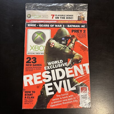 Official XBOX Magazine #122 May 2011 RESIDENT EVIL: OPERATION RACOON CITY SEALED