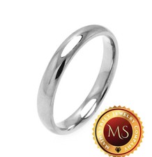 925 Sterling Silver Plain Band Rings 2mm-10mm Sizes 5-12