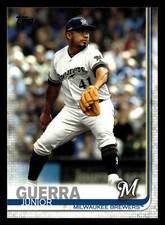Junior Guerra 2019 Topps Update #US64 Milwaukee Brewers *040