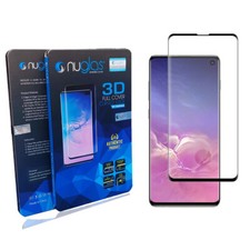 Samsung Galaxy S10 Curved Premium Tempered Black Glass Full Screen Protector