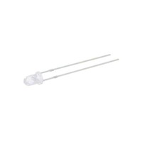 2X FYL-3014PURC1A Led 3 Mm Rot 3800-7000Mcd 30° Front: GewöLbt Rastermaß: 2,54Mm