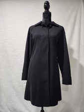 Gallery Black Fancy Coat With Hood Size Xs