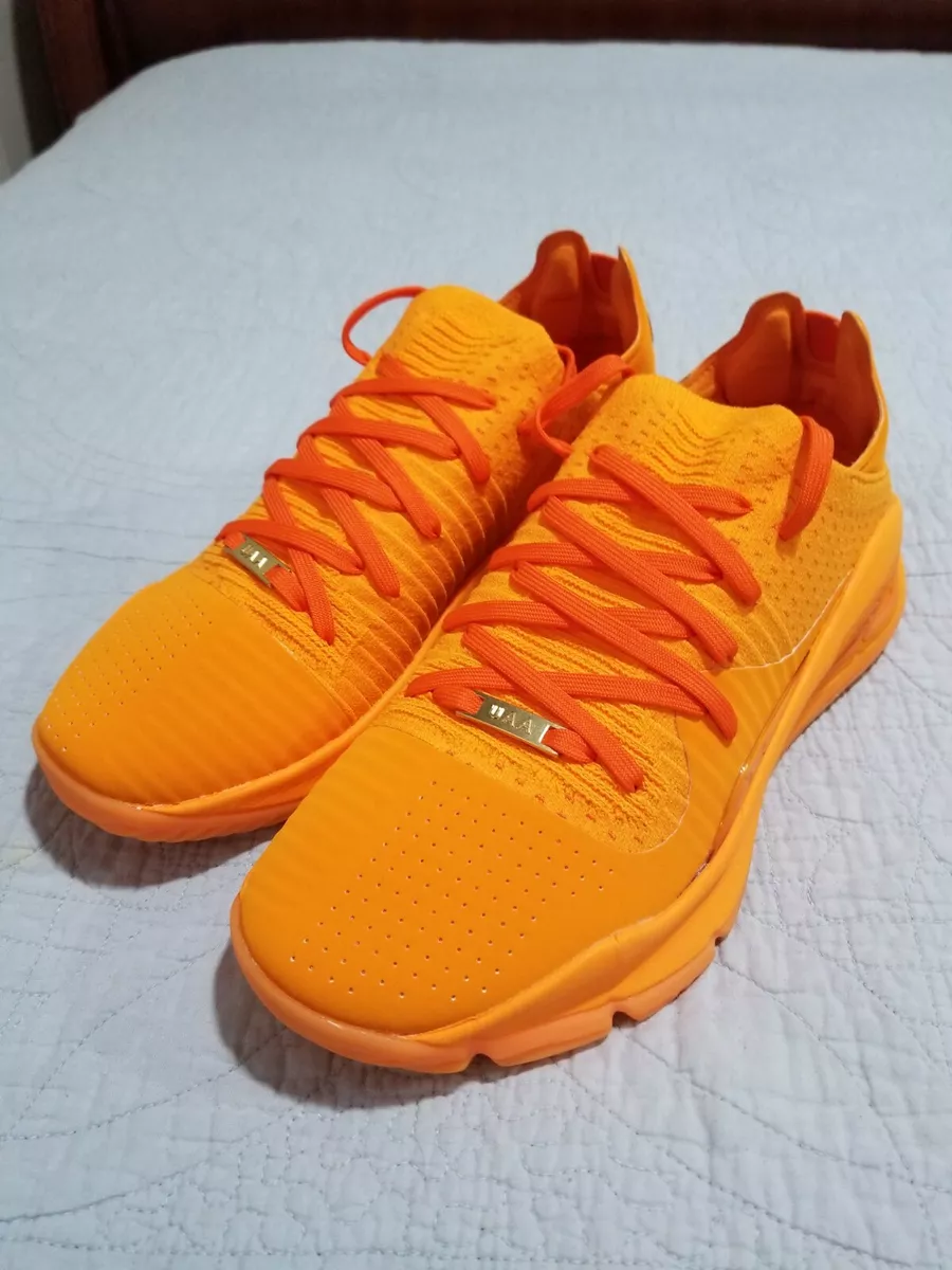 Under Armour Steph Curry 4 Low TB Orange Basketball Shoes 3021707 800 Size 8