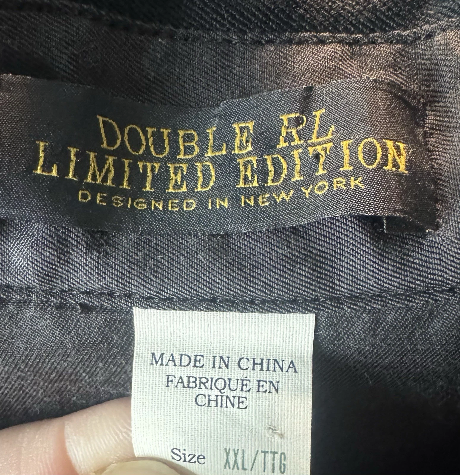 RRL Double RL Ralph Lauren Western Shirt Jacket Black Men's XXL - product detail image 5
