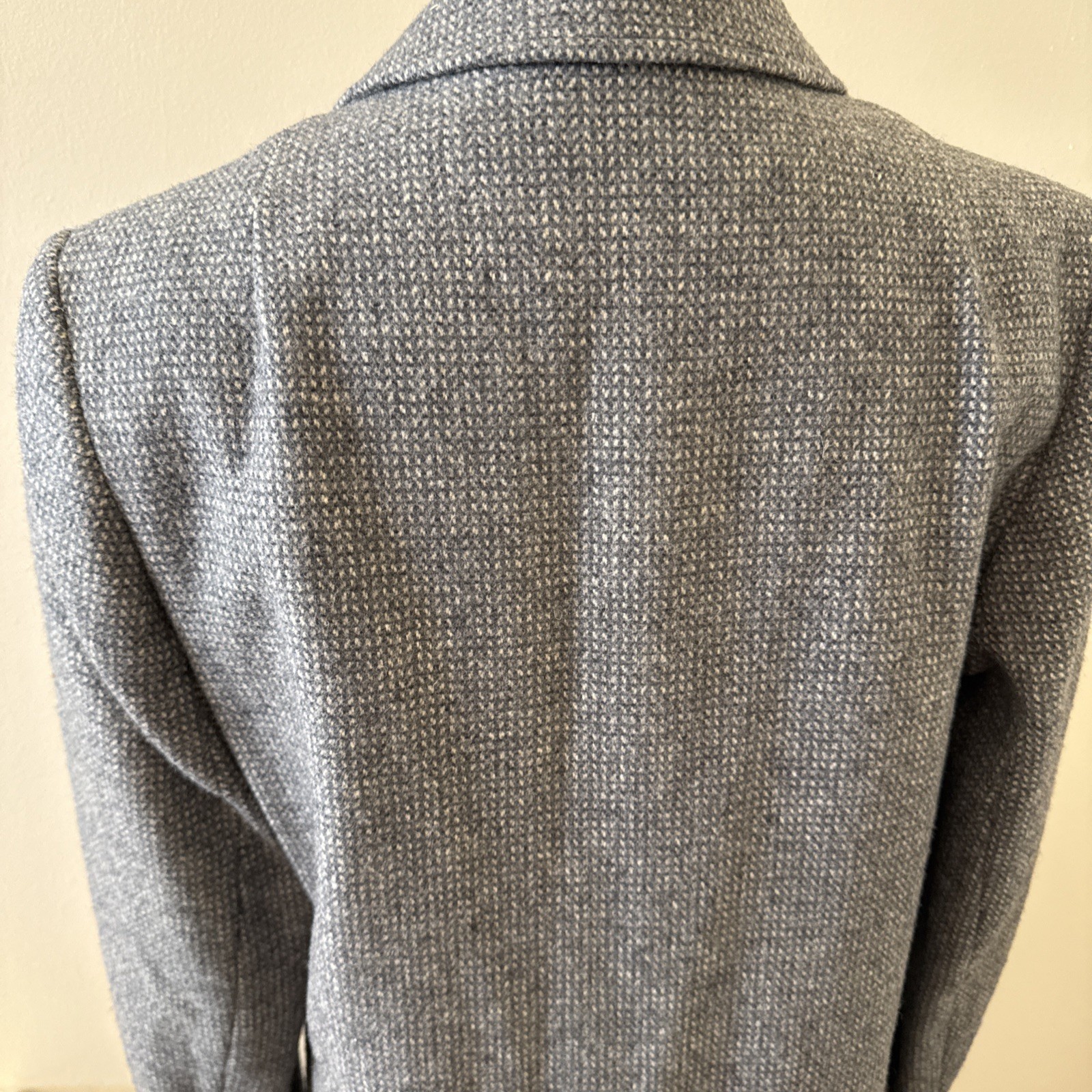 Pendleton Grey Virgin Wool Suit Jacket Blazer Twe… - image 5