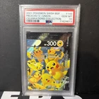 2021 POKEMON CELEBRATIONS COLLECTION PIKACHU V-UNION #SWSH140 PROMO HOLO PSA 10