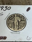 1930 P Standing Liberty Quarter - 90% Silver 25C US Coin