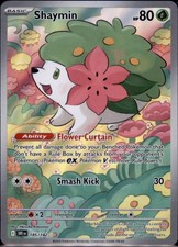 Shaymin #185/182 Illustration Rare Destined Rivals Pokemon 2025 NM on eBay