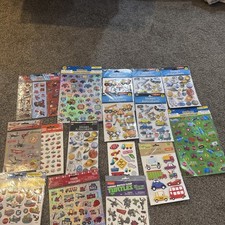 Boy Themed Scrapbook Sticker lot. New 