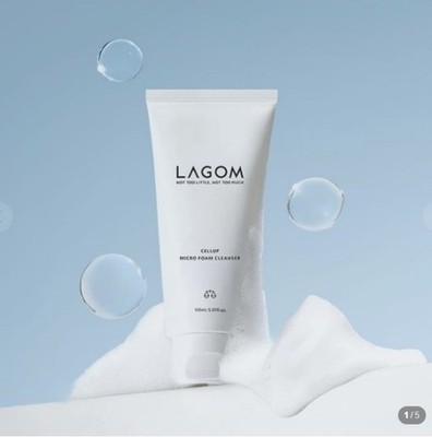 LAGOM Cellup Micro Foam Cleanser 150ml Cleansing Foam Rich Foam Cleansing