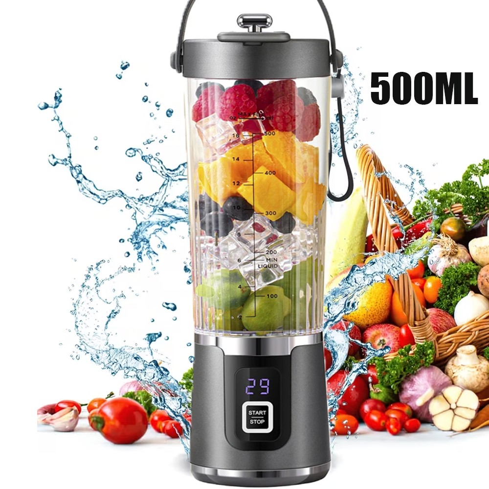 Portable Blender Juicer Machine Mini Rechargeable Smoothie M