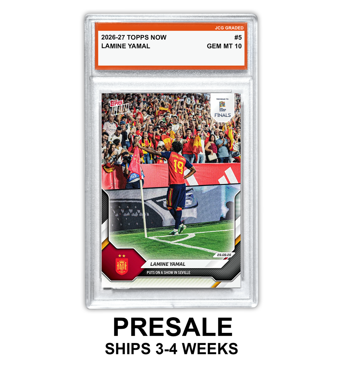 2025-26 Topps Now - Fc Barcelona Lamine Yamal #5 for sale online