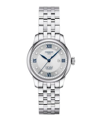 Unused TISSOT Tissot Le Locle 20th T006.207.11.036.01 Silver Women Watch in Box