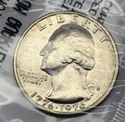 1976 S 40% Silver Washington Bicentennial Quarter US Mint Uncirculated - #1143