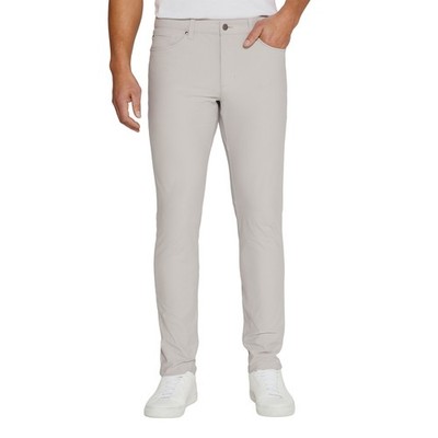 Infinity Men's 7 Pocket Pant Stretch Utility Cargo Travel Casual Pants Gray Blue