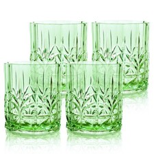 Shatterproof Tritan Plastic Short Tumbler, 13oz - BPA Free, Set of 4