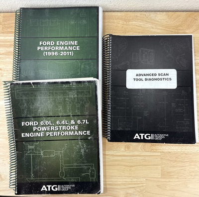 #ad #ad 3 ATG Training Books Manuals Ford Engine Powerstroke Performance 1996 2011 $199.95