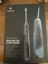 Huacocare Portable Ultimate Oral Care Combo Water Flosser & Electric Toothbrush