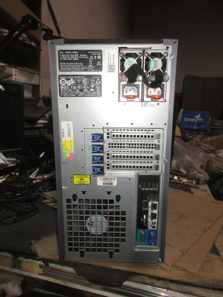 Dell PowerEdge T330 8x3.5" Xeon E3-1240v5 @ 3.50GHz, 16GB 2x 4TB HDD H330 2PSU - Image 4 of 4