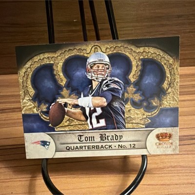 Panini 2012 Crown Royale #52 Tom Brady New England Patriots NFL Football Card
